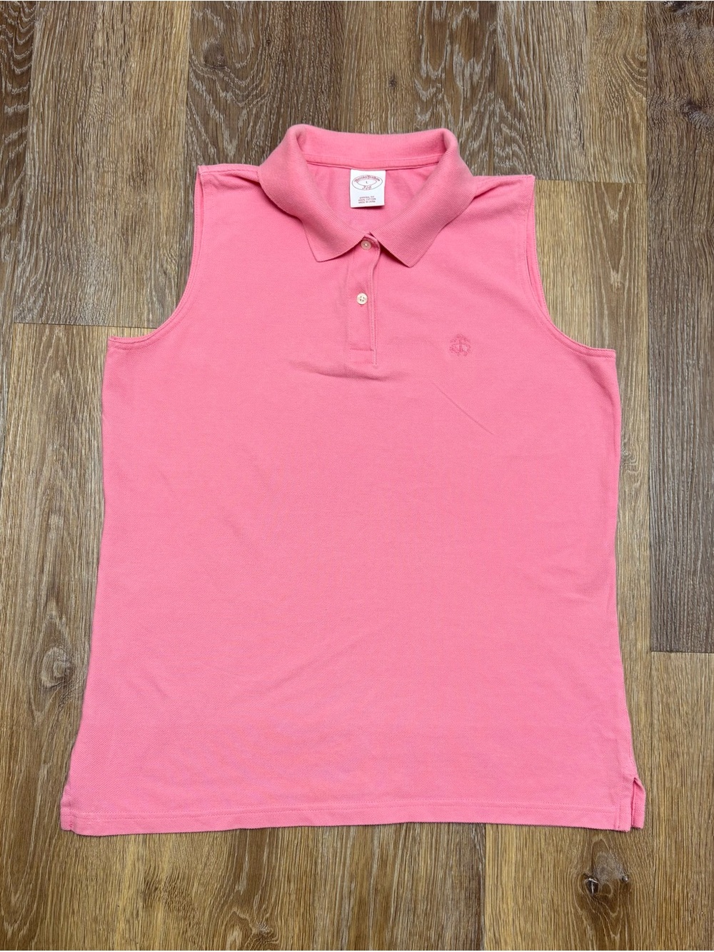Brooks Brothers Pink Polo Knit Tank